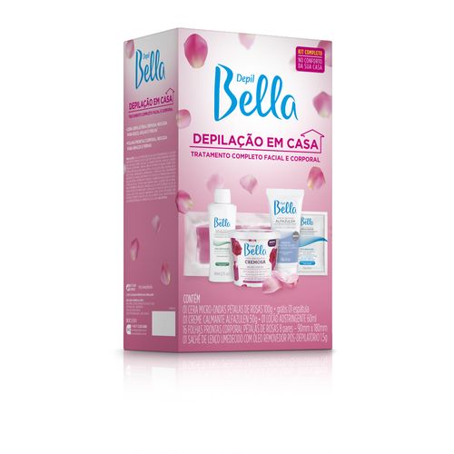 Kit Depilação Em Casa Depil Bella