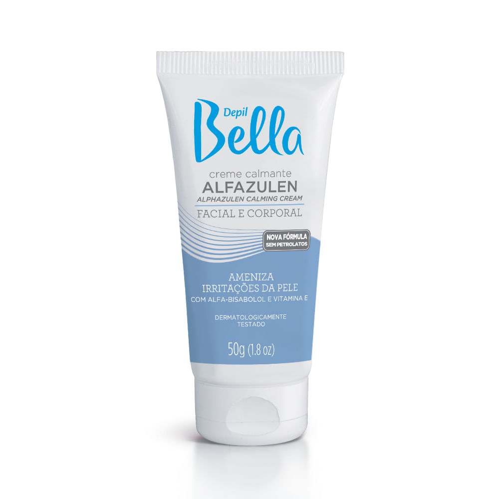 Creme Calmante Alfazulen Depil Bella 50g