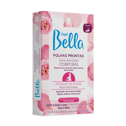 Folhas Prontas Para Depilação Corporal  Depil Bella