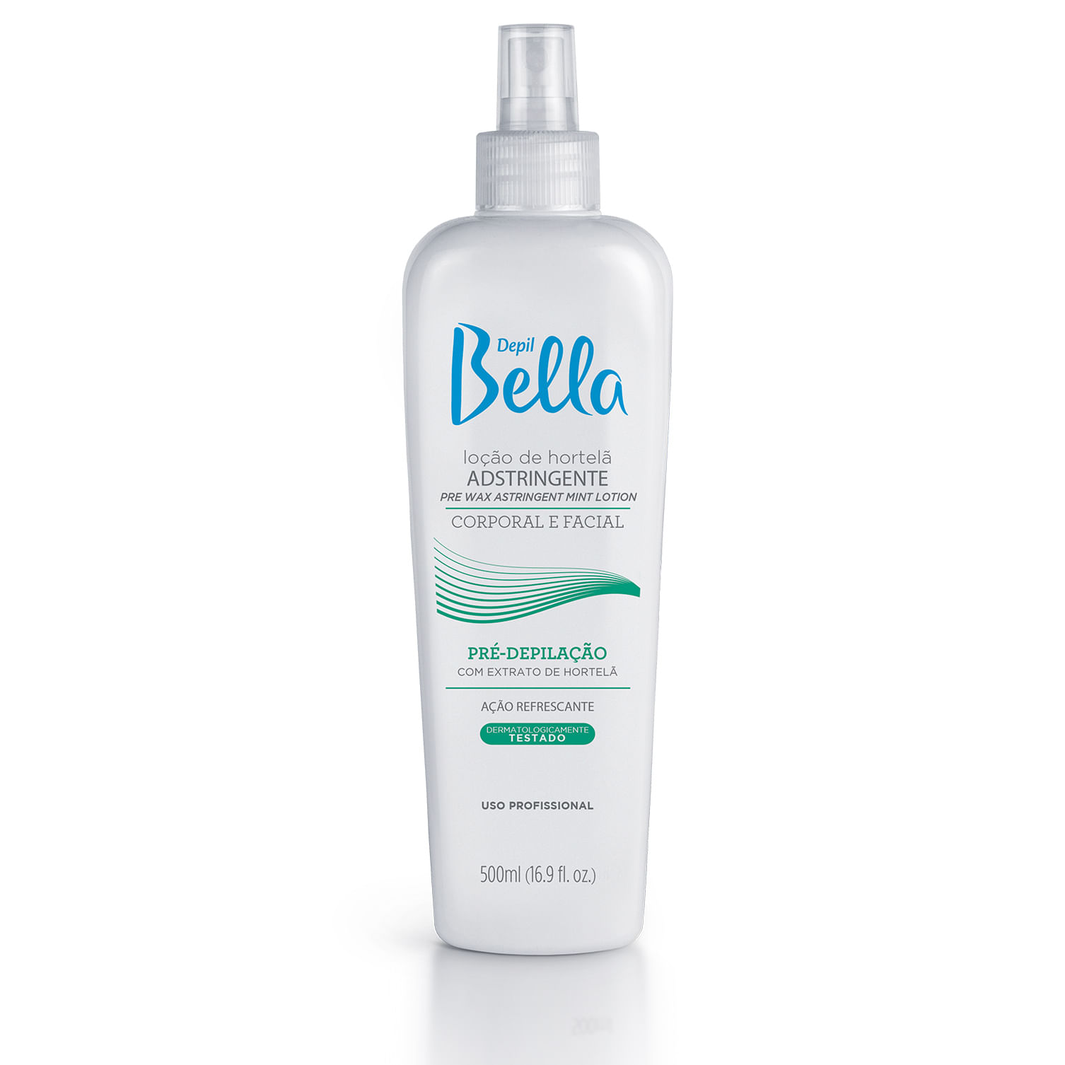 Loção de Hortelã Adstringente Pré-Depilação Depil Bella