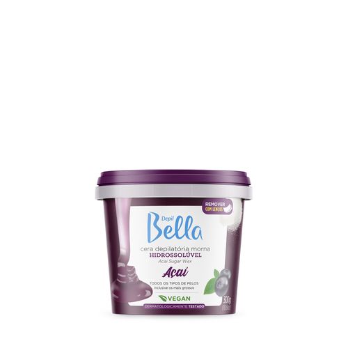 Cera Quente Hidrossolúvel Açaí Depil Bella