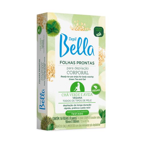 Folhas Prontas Para Depilação Corporal  Depil Bella