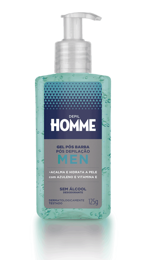 Gel Pós Barba e Pós-Depilação Masculino Depil Homme