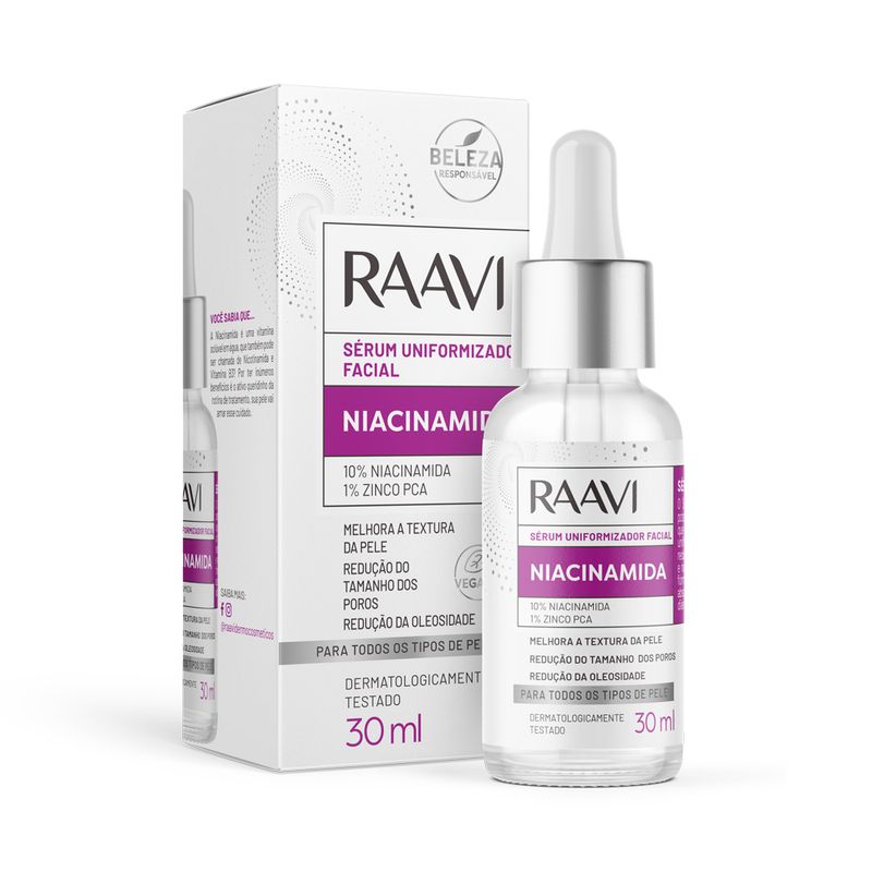 Raavi-Serum-Facial-Niacinamida-30ml-Cartucho-Frasco-PA2801-Site