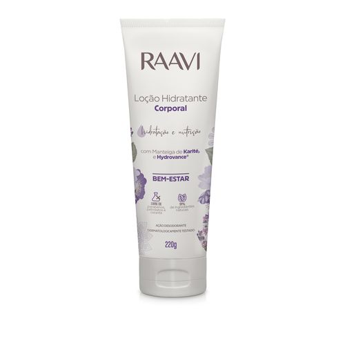 Loção Hidratante Corporal Raavi 220g