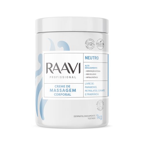 Creme de Massagem Corporal Neutro Raavi