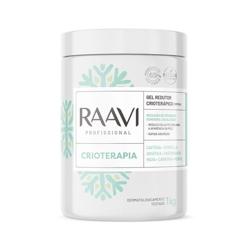 Gel Redutor Crioterápico Corporal Raavi