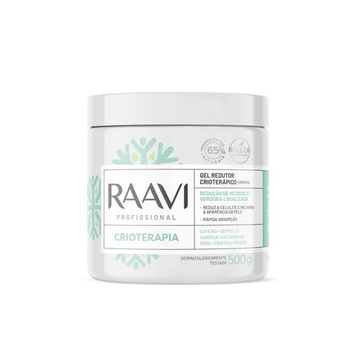 Gel Redutor Crioterápico Corporal Raavi