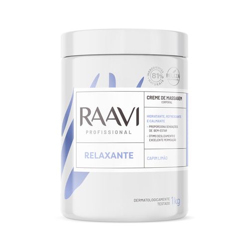 Creme de Massagem Corporal Relaxante Raavi