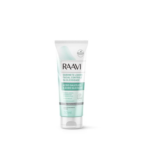 Sabonete Líquido Facial Controle da Oleosidade Raavi 150ml