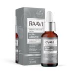 Raavi-Serum-Facial-Alfa-Arbutin-30ml-Cartucho-Frasco-PAXXXX-Site