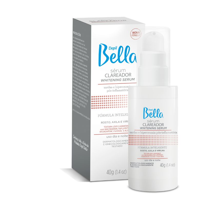 Sérum Clareador Rosto Axila e Virilha Depil Bella 40g